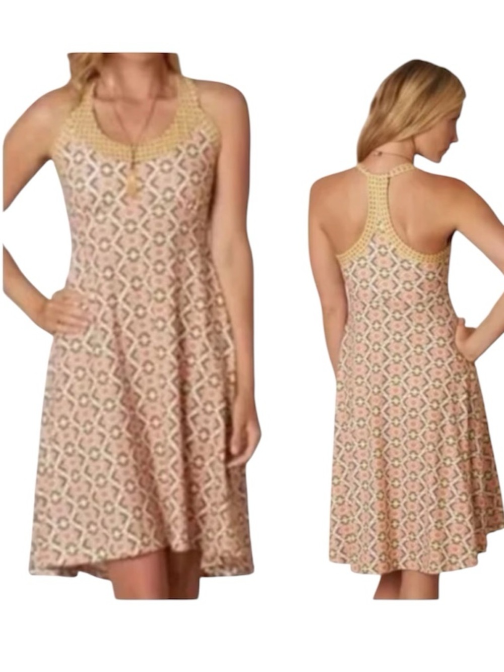PrAna Cali Athleisure sleeveless dress size Small